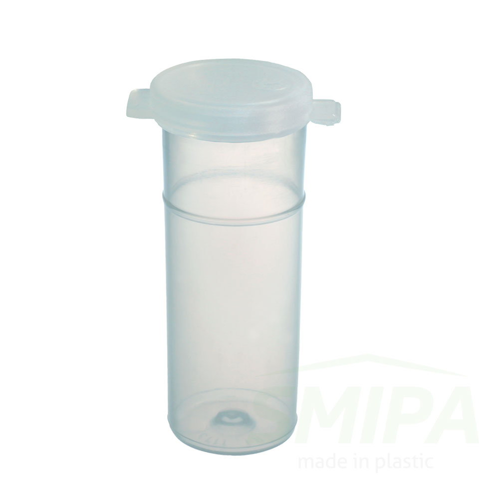 Provetta PP con tappo integrato 65 ml 1115